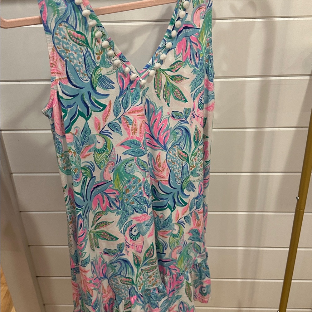 Lilly Pulitzer Multicolor Tropical Cover up/Dress - Picture 3 of 3